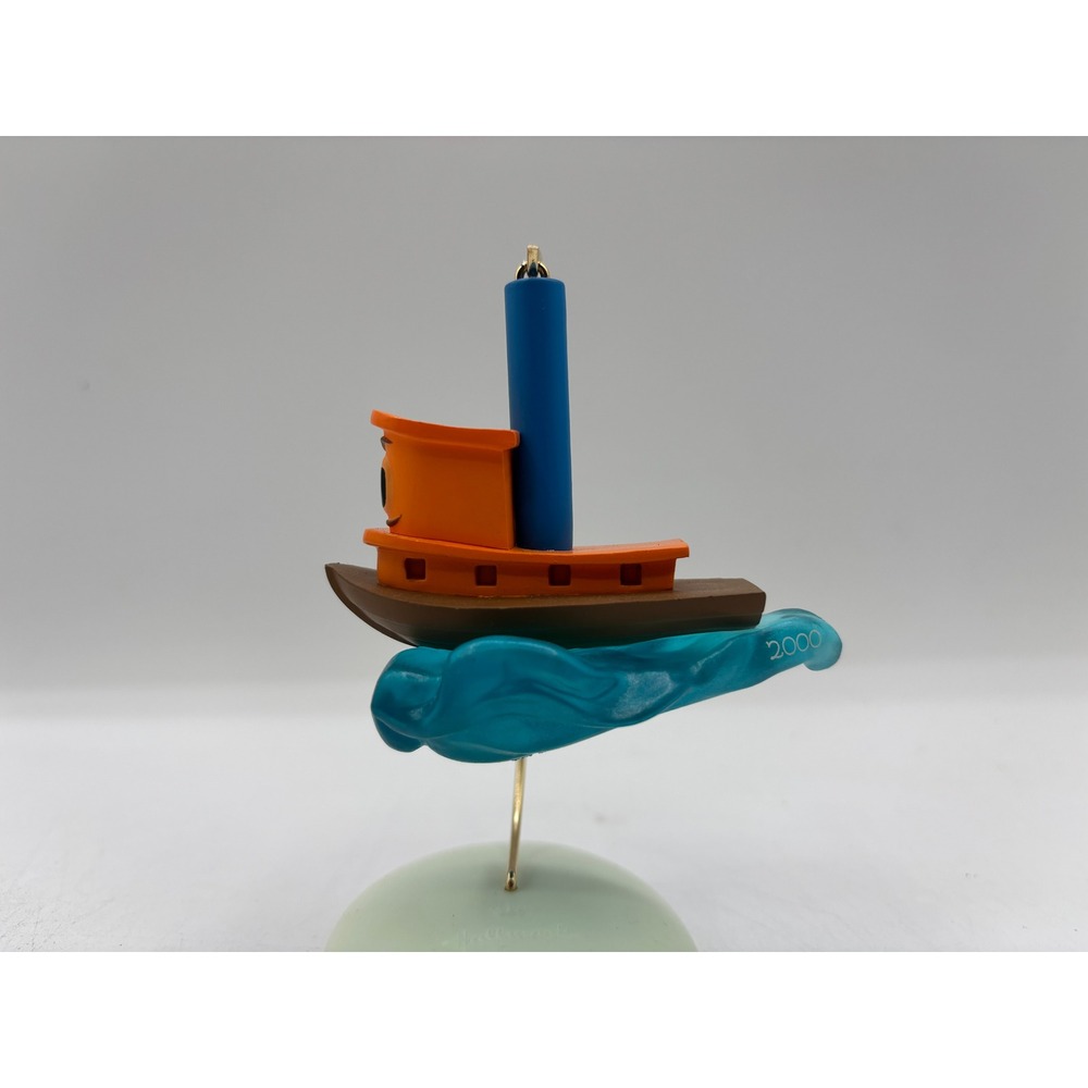 Hallmark Keepsake Dated 2000 Vintage Scuffy the Tugboat Handcrafted Ornament